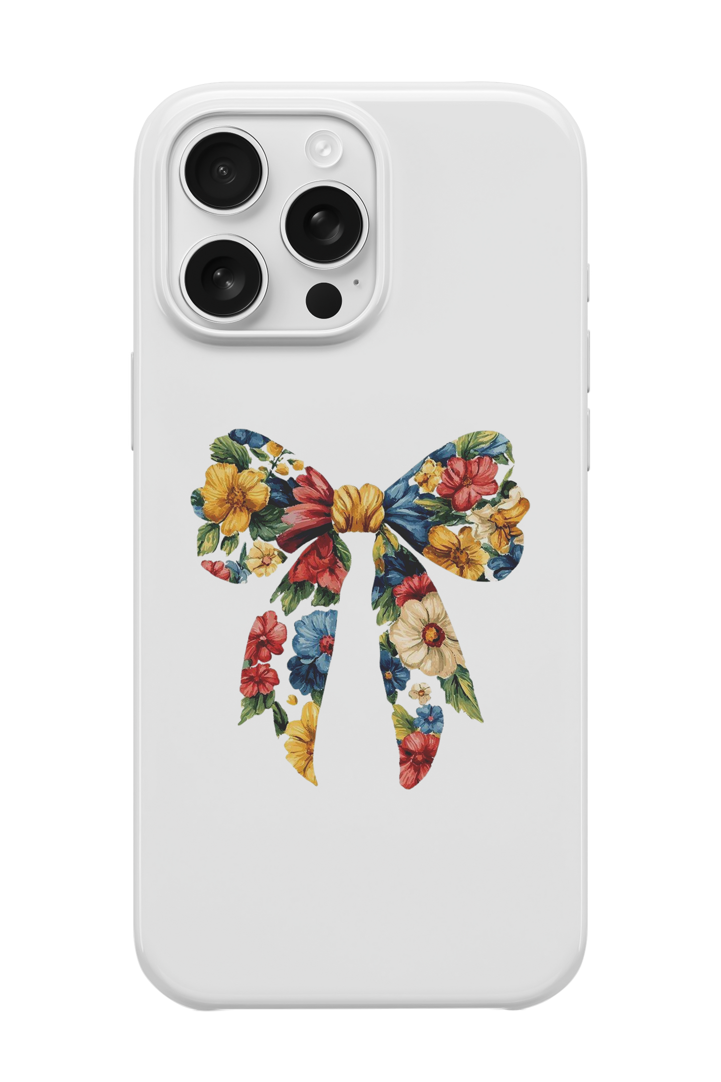 Çiçek Kurdele Telefon Kılıfı
