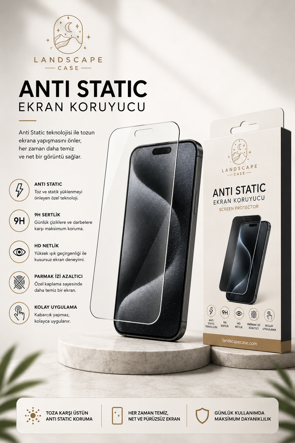 Anti Static Ekran Koruyucu