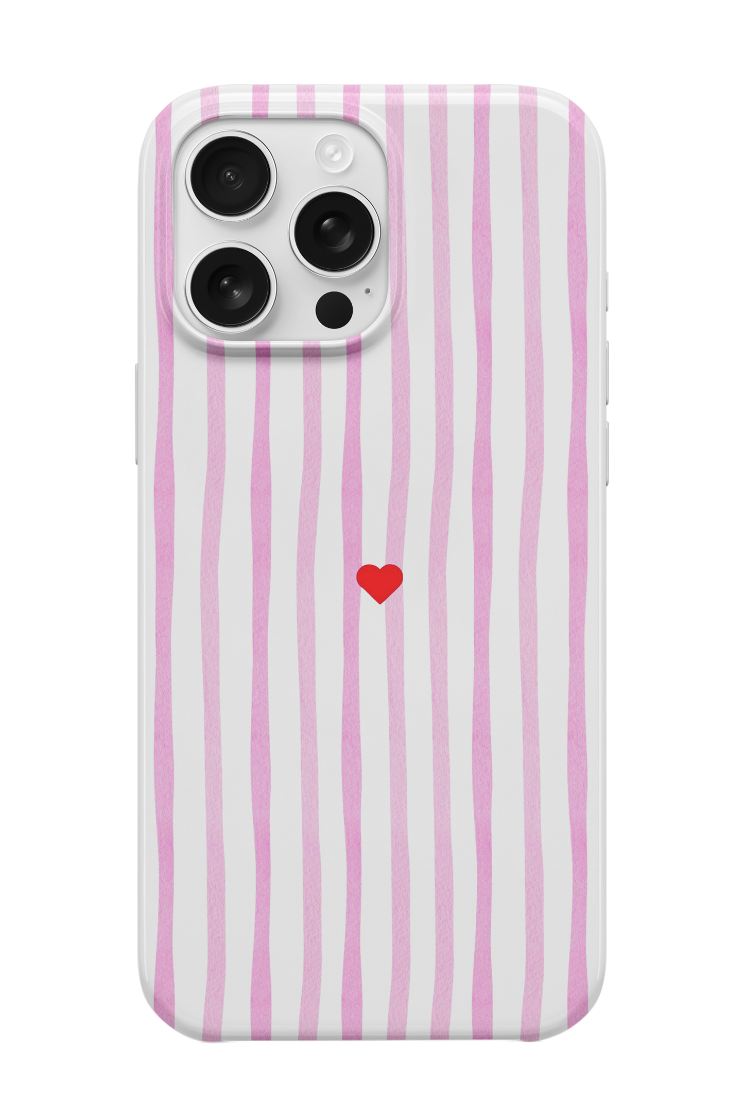 Pembe Kalp Telefon Kılıfı