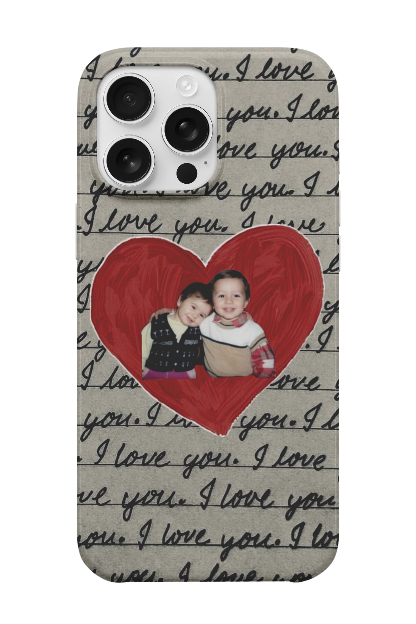 ❤️ I Love You Kişiye Özel Telefon Kılıfı
