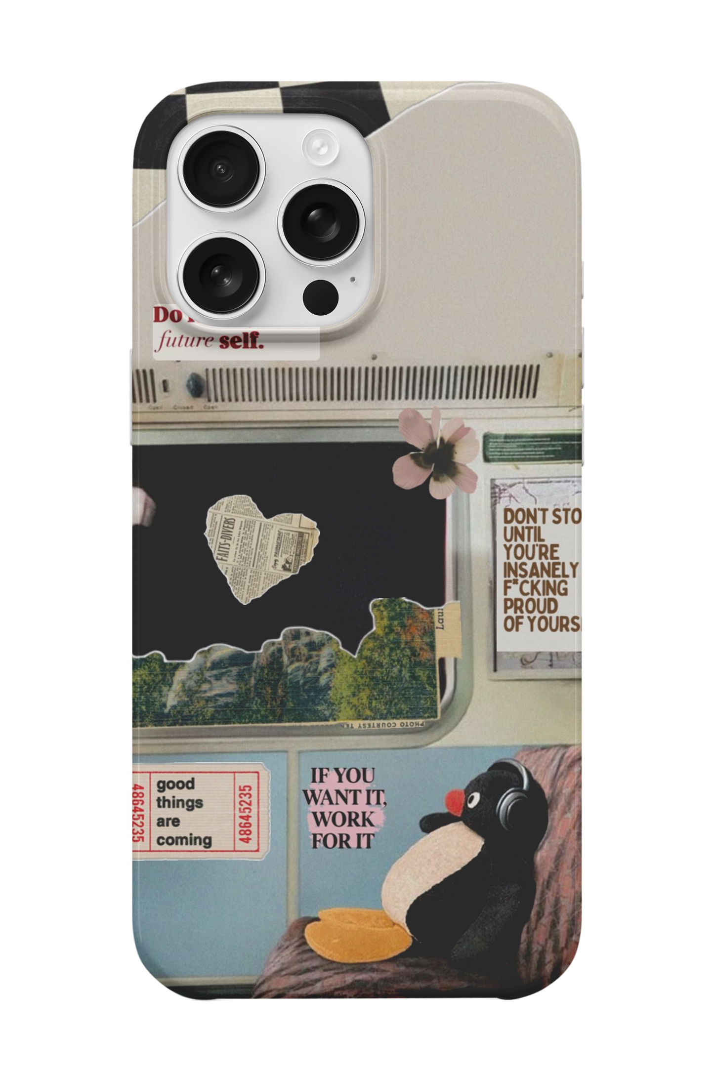 Cool Penguen Telefon Kılıfı