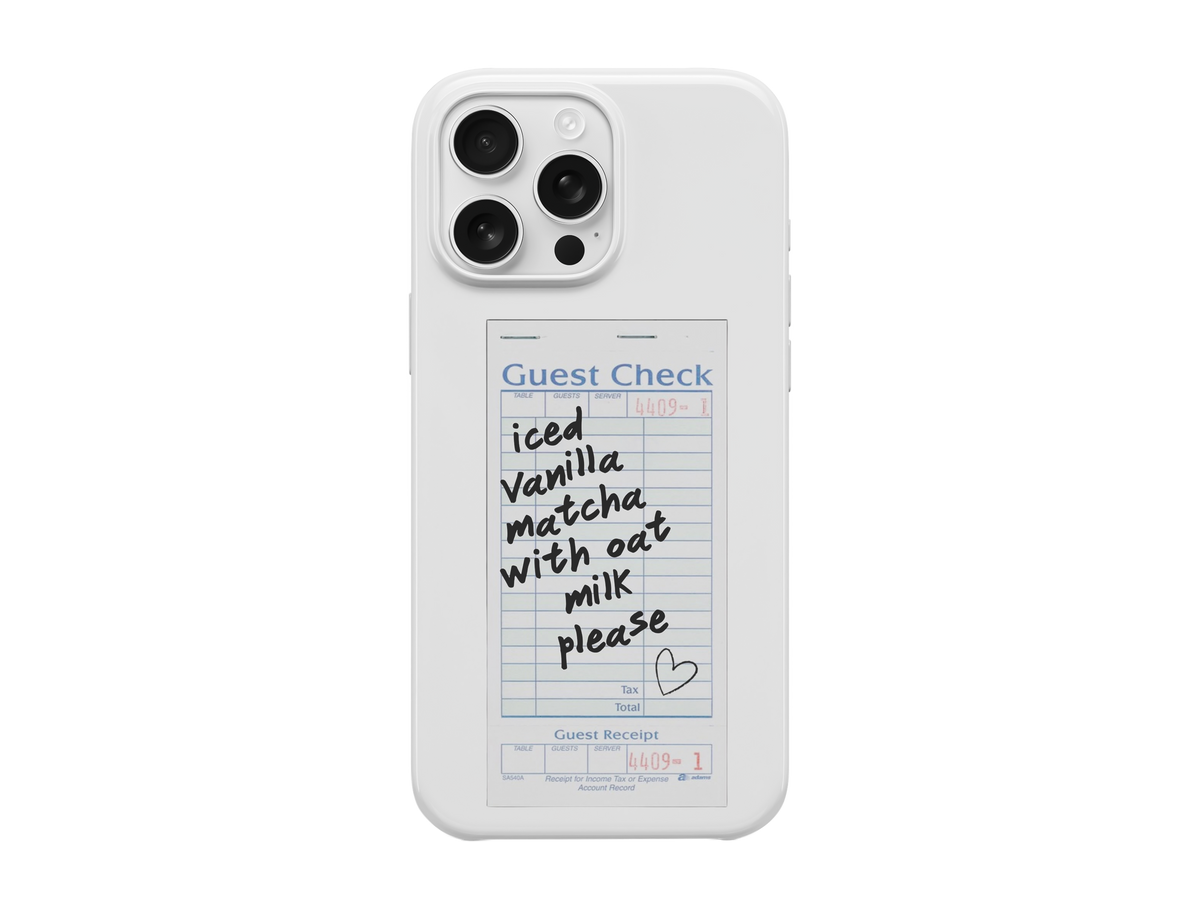 Guest Check Iced Vanilla Telefon Kılıfı