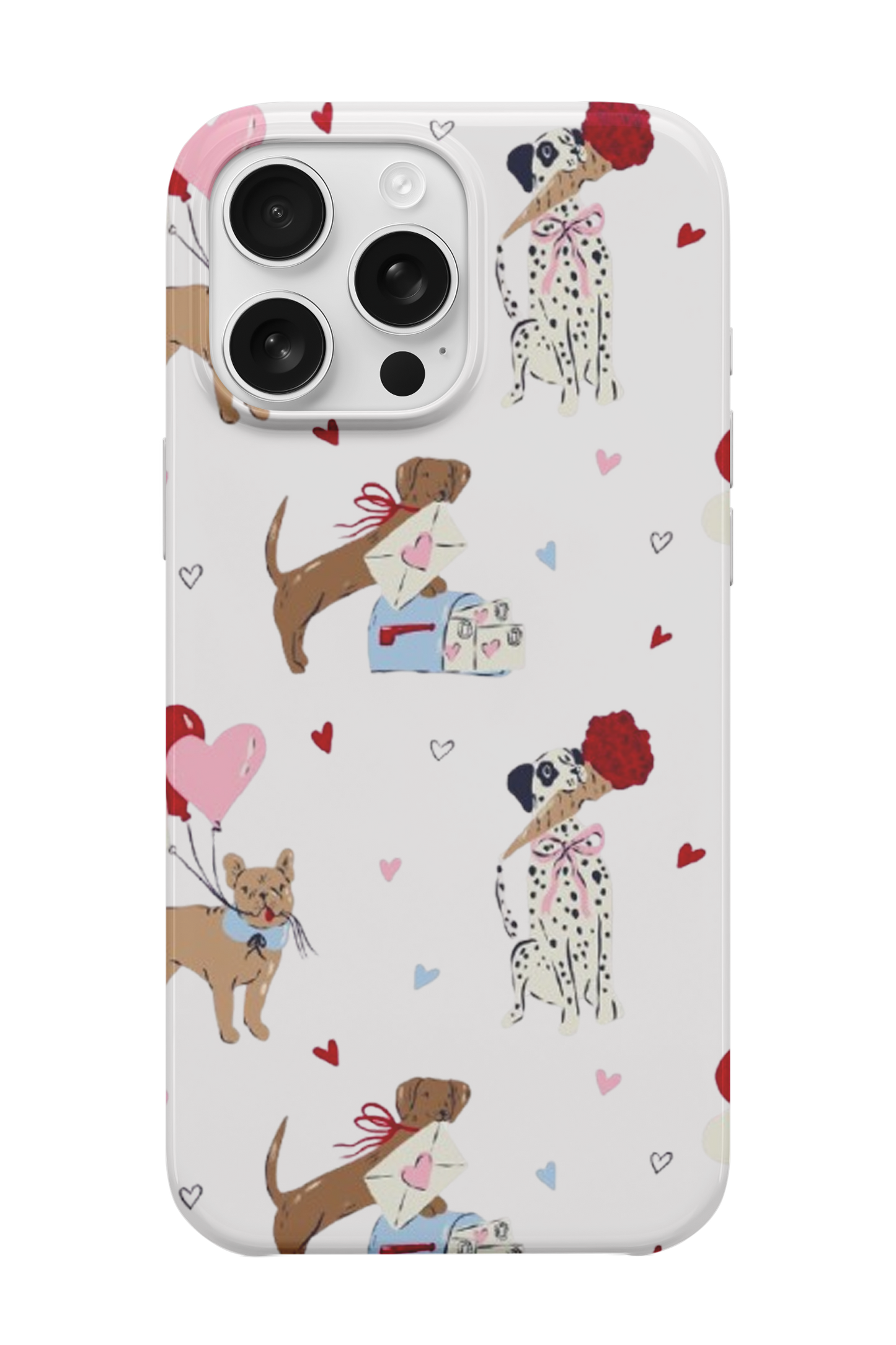 Köpek Kalp Telefon Kılıfı