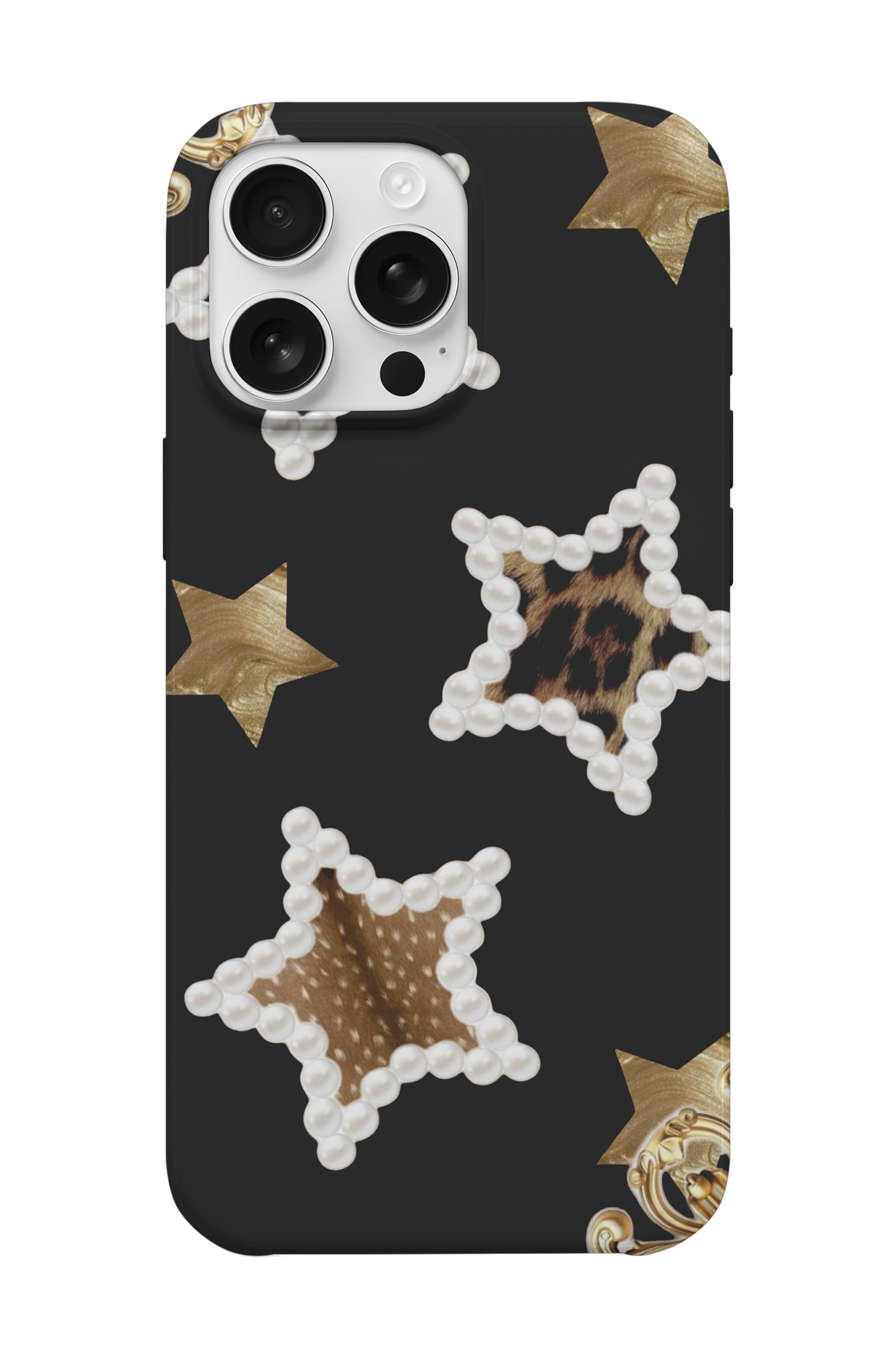 Leopar Yıldızlar Telefon Kılıfı