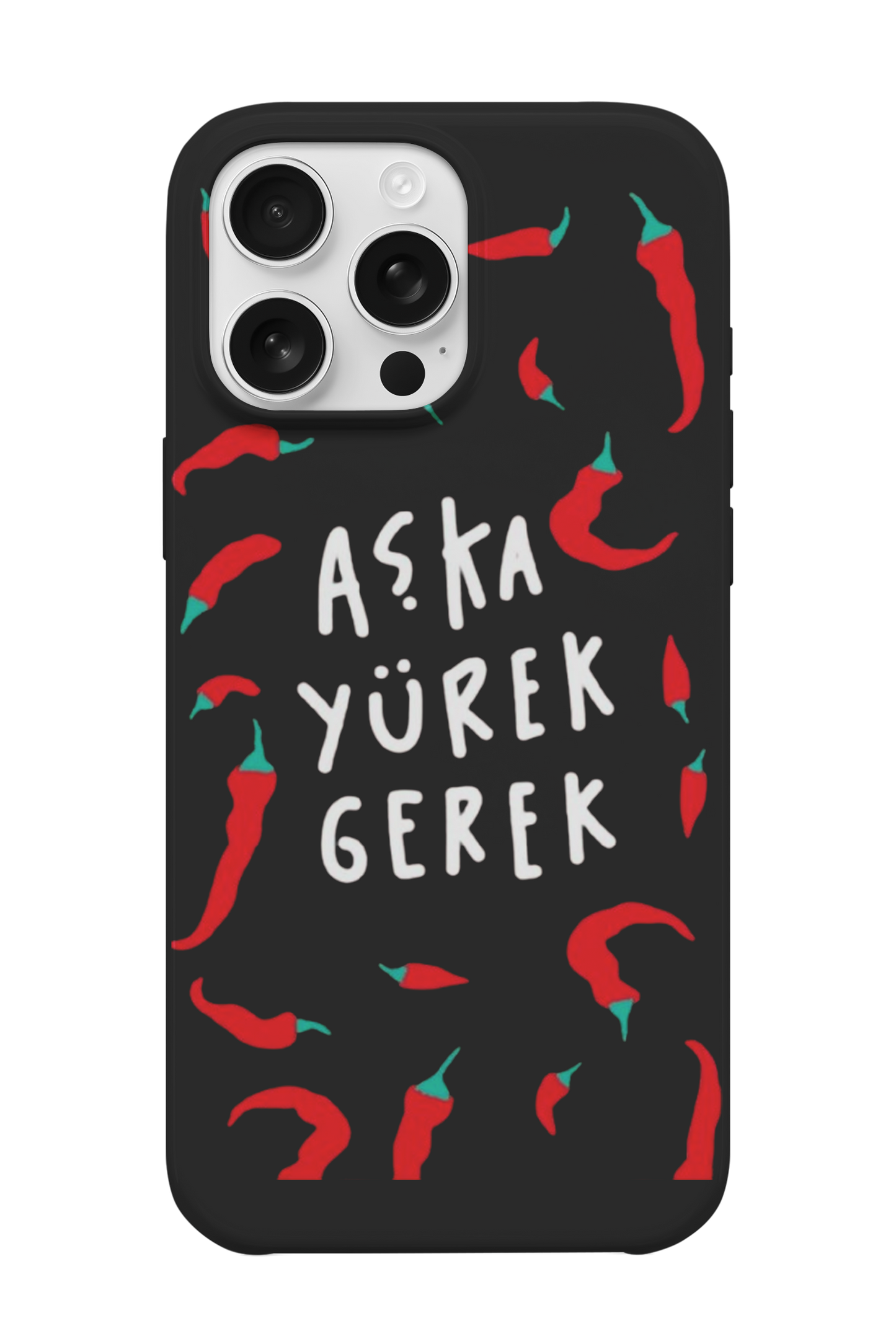 Aşka Yürek Gerek Telefon Kılıfı