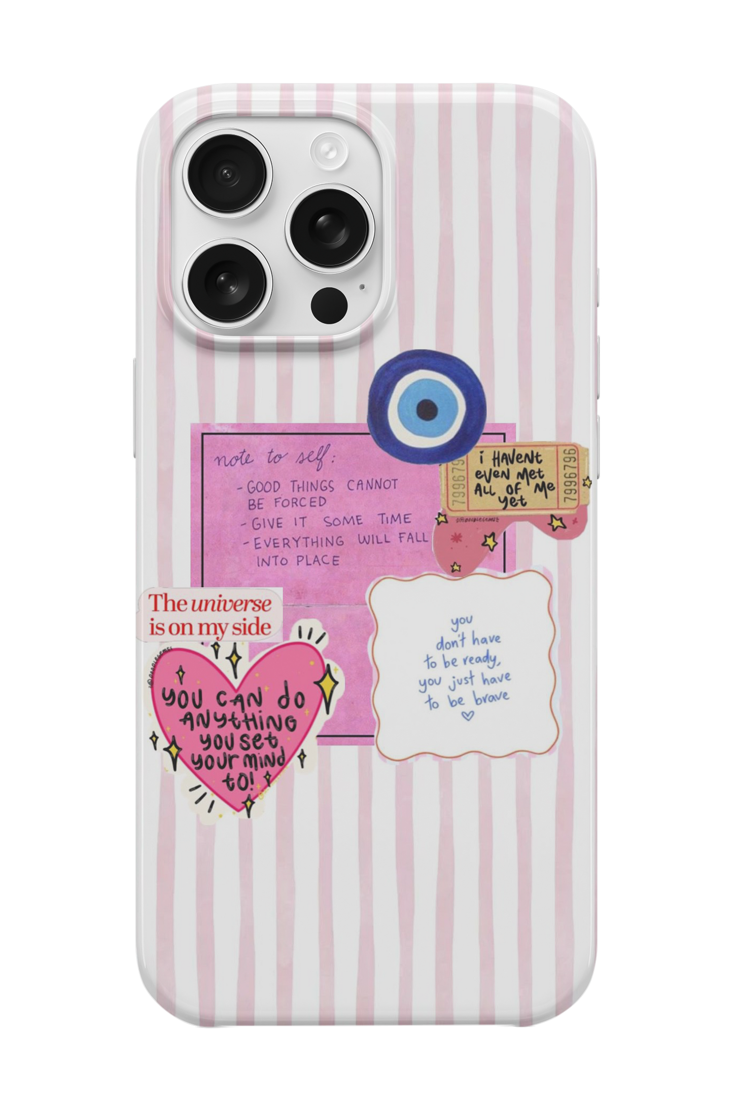 Nazar Pembe Telefon Kılıfı