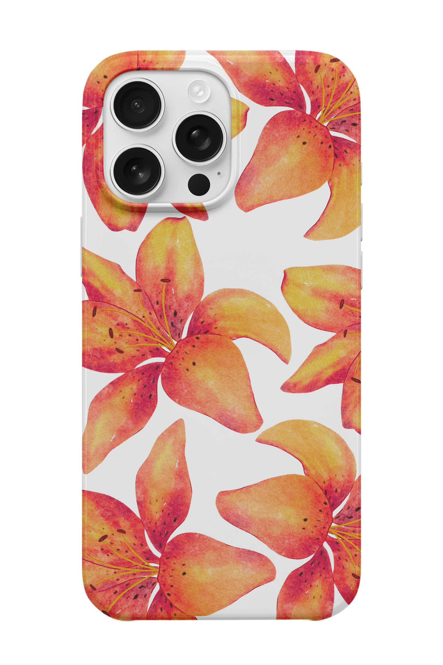 Orange Flower Telefon Kılıfı