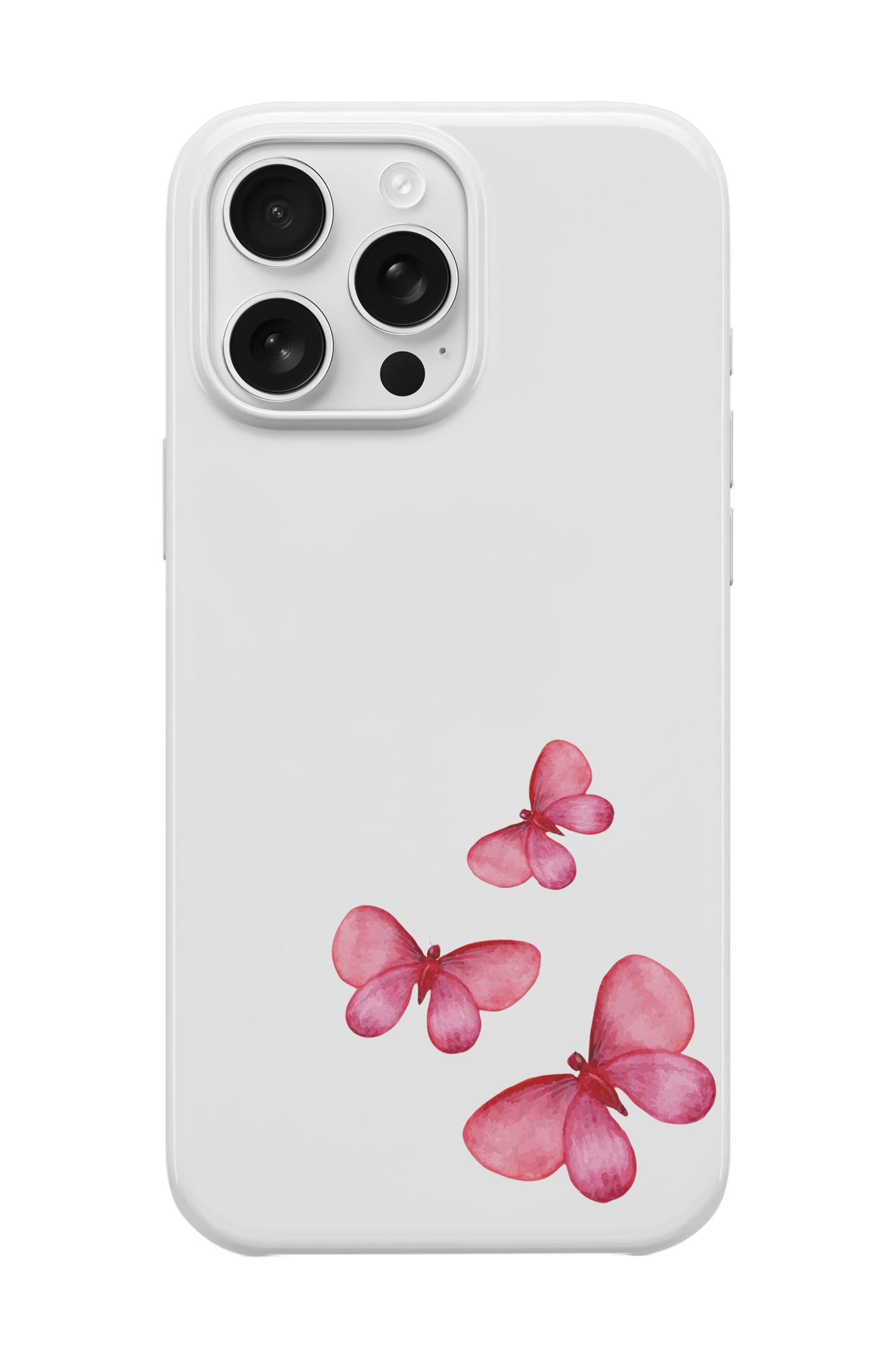 Pembe Kelebekler Telefon Kılıfı