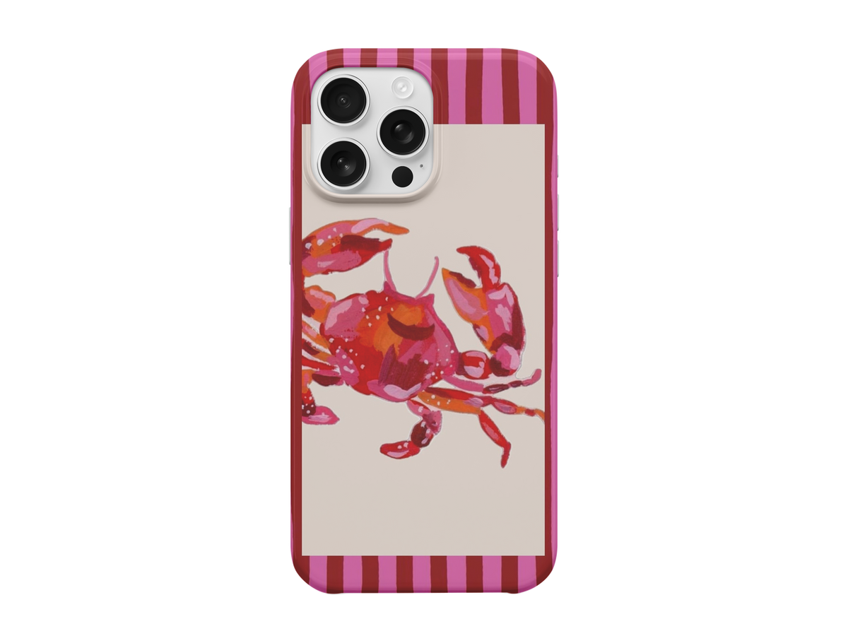 Pembe Yengeç Telefon Kılıfı