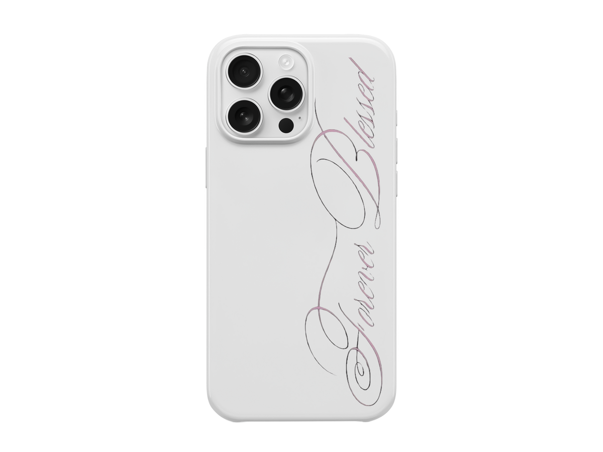 Pink Forever Blessed Telefon Kılıfı