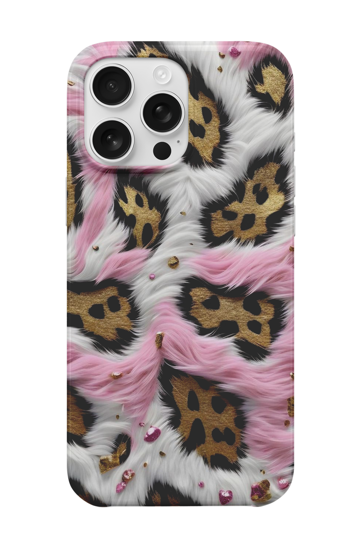 Pink Leopard Telefon Kılıfı