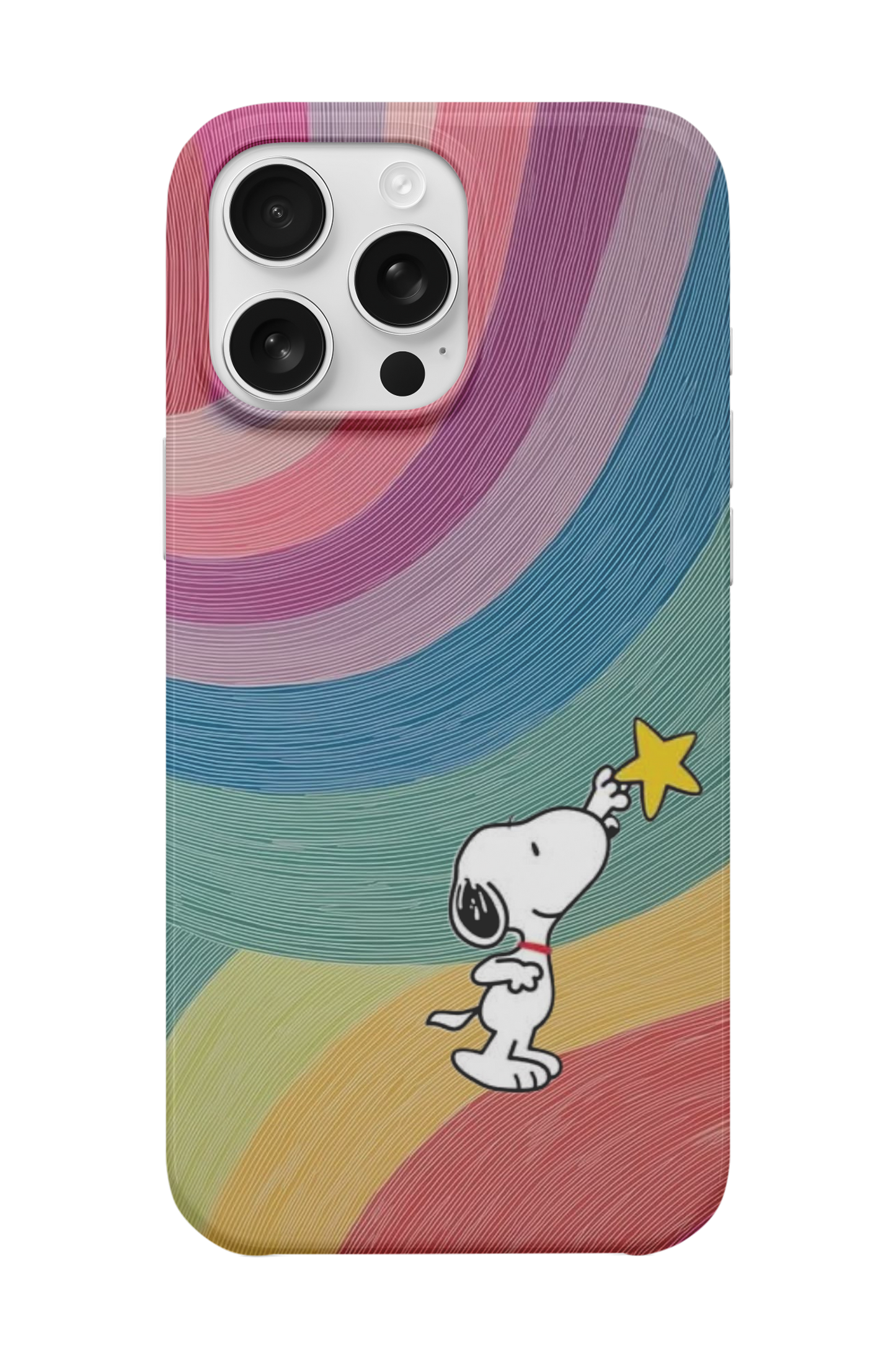 Rengarenk Snoppy Telefon Kılıfı