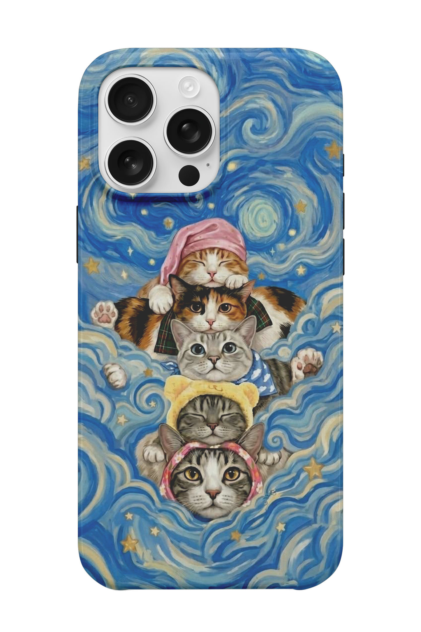 Van Googh Kediler Telefon Kılıfı