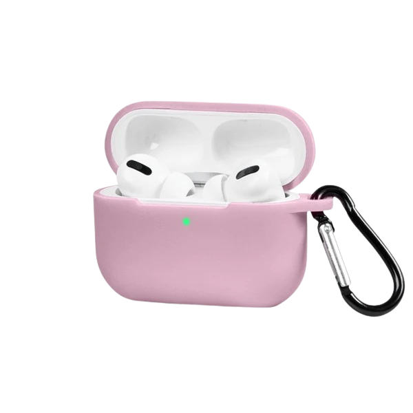 Apple AirPods Basic Silikon Kılıfı -Pembe
