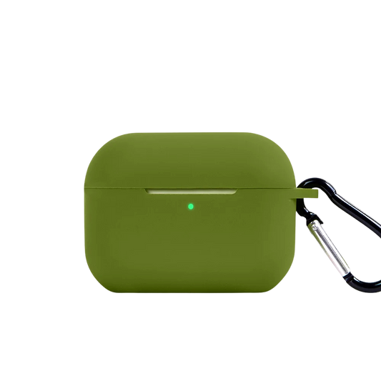 Apple AirPods Basic Silikon Kılıfı -Yeşil