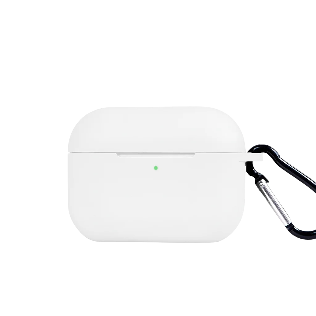 Apple AirPods Basic Silikon Kılıfı -Beyaz