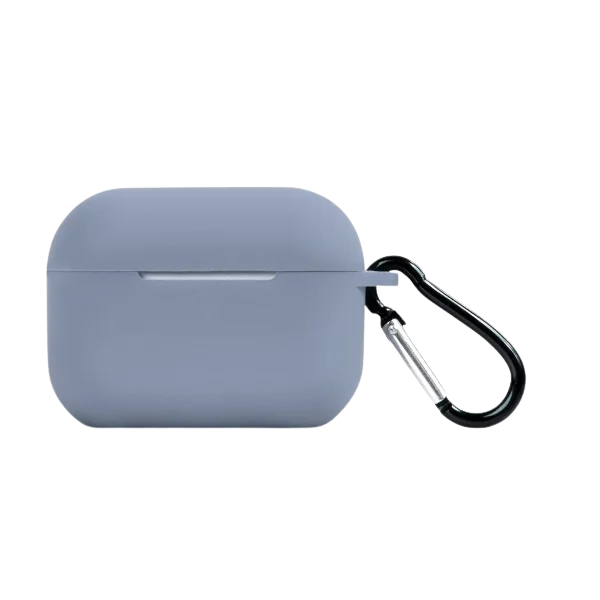 Apple AirPods Pro Basic Silikon Kılıfı -Gri
