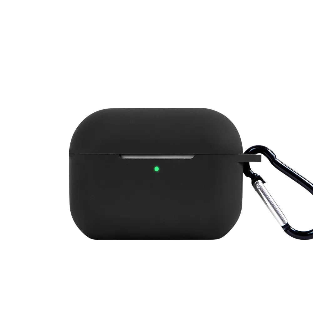 Apple AirPods Basic Silikon Kılıfı -Siyah