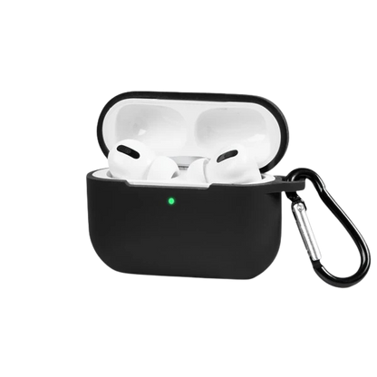Apple AirPods Basic Silikon Kılıfı -Siyah