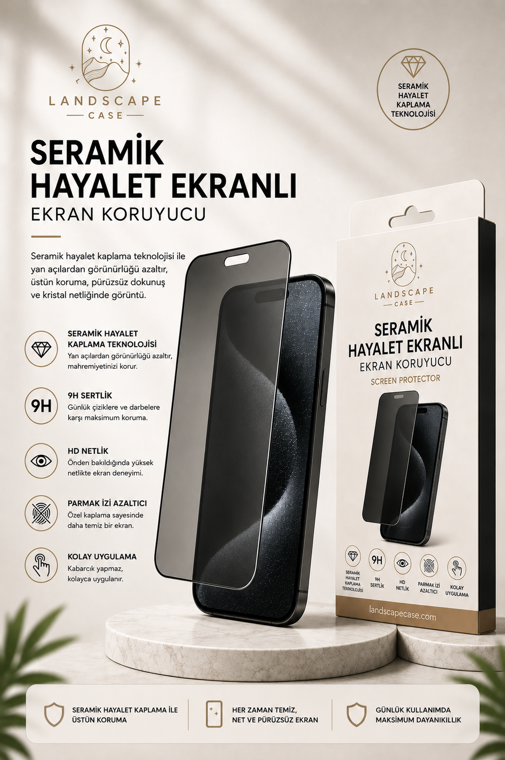 Hayalet Seramik Ekran Koruyucu