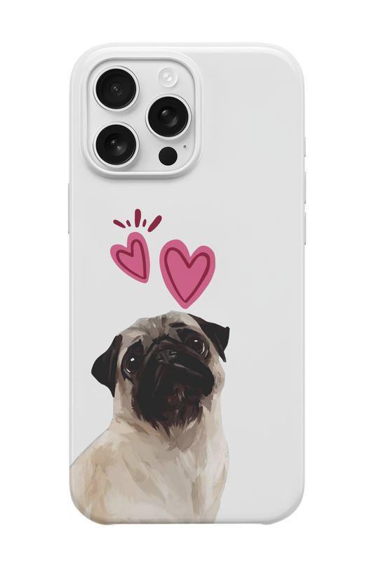 Kalp Pugg Telefon Kılıfı