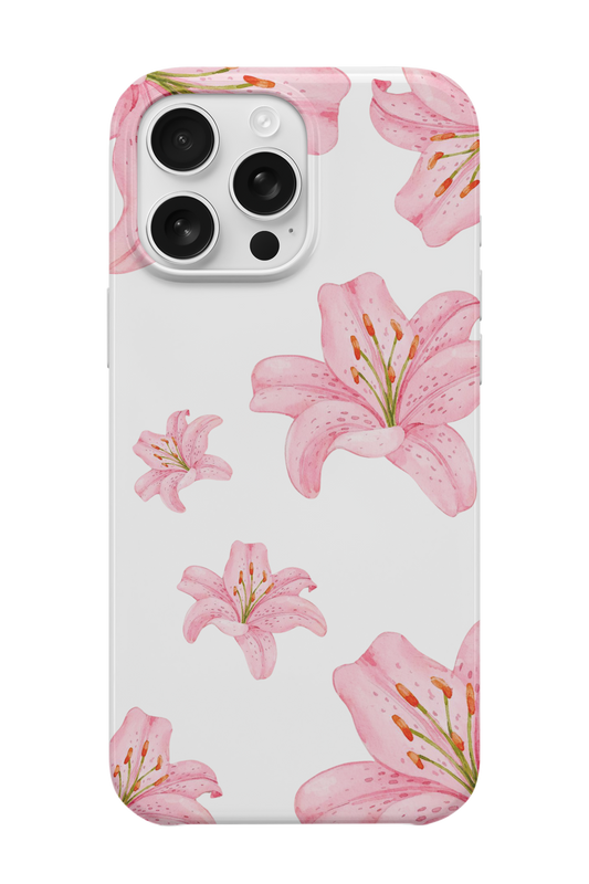 Pembe Lilyum Telefon Kılıfı