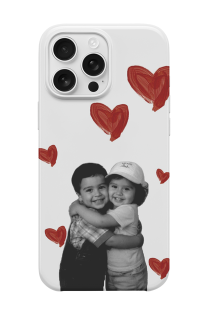 Kişiye Özel Kalp Detaylı Telefon Kılıfı💌