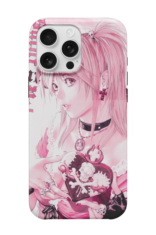 Pink Gothic Heart Telefon Kılıfı