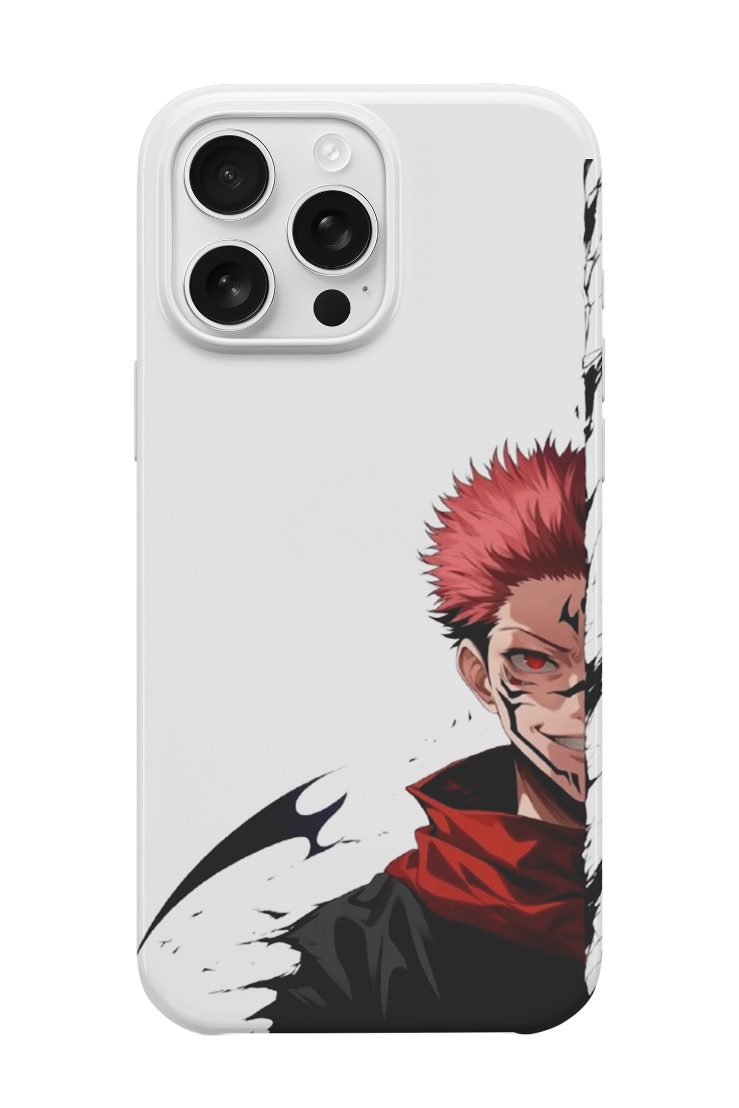 Cursed Half Face Telefon Kılıfı