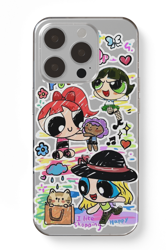 Powerpuff Telefon Kılıfı