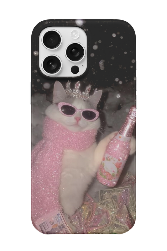 Champagne Cat Telefon Kılıfı
