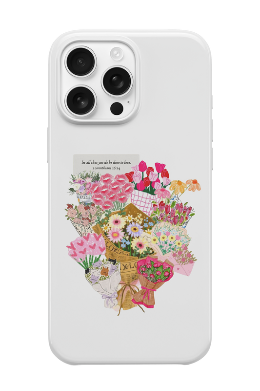 Çiçek Buketi Telefon Kılıfı