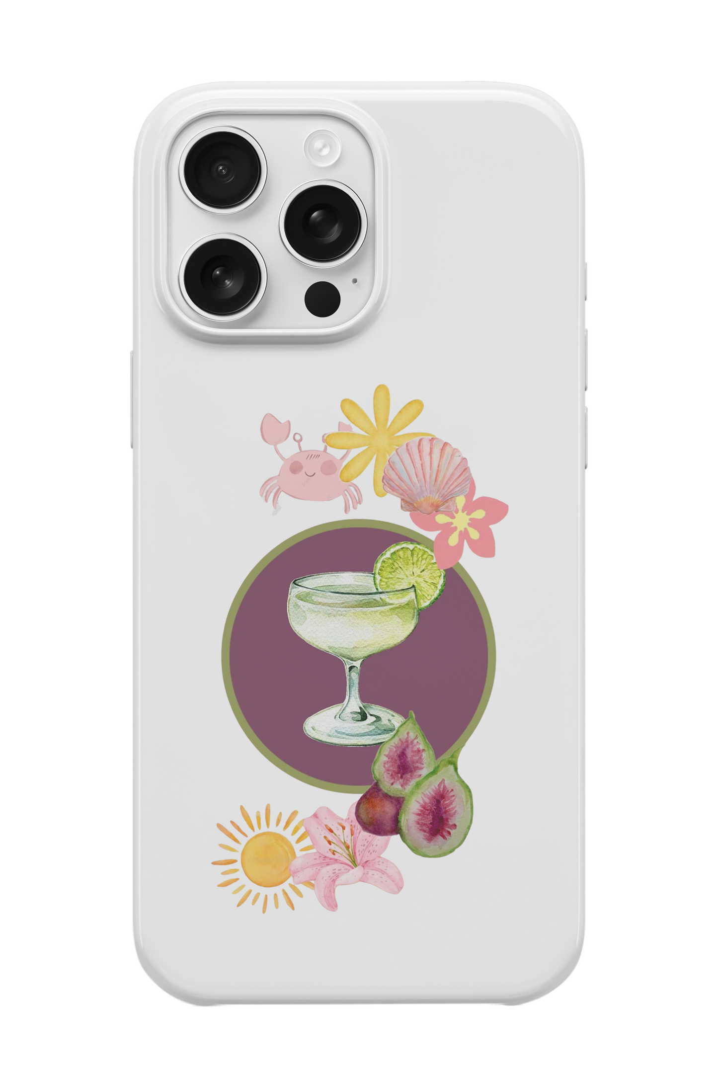 Coctail Crab Telefon Kılıfı
