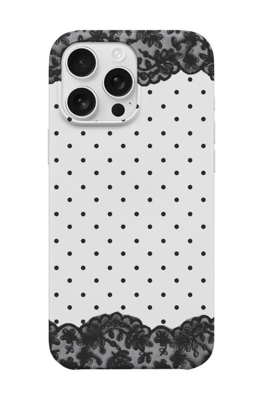 Dantel Puantiye Telefon Kılıfı