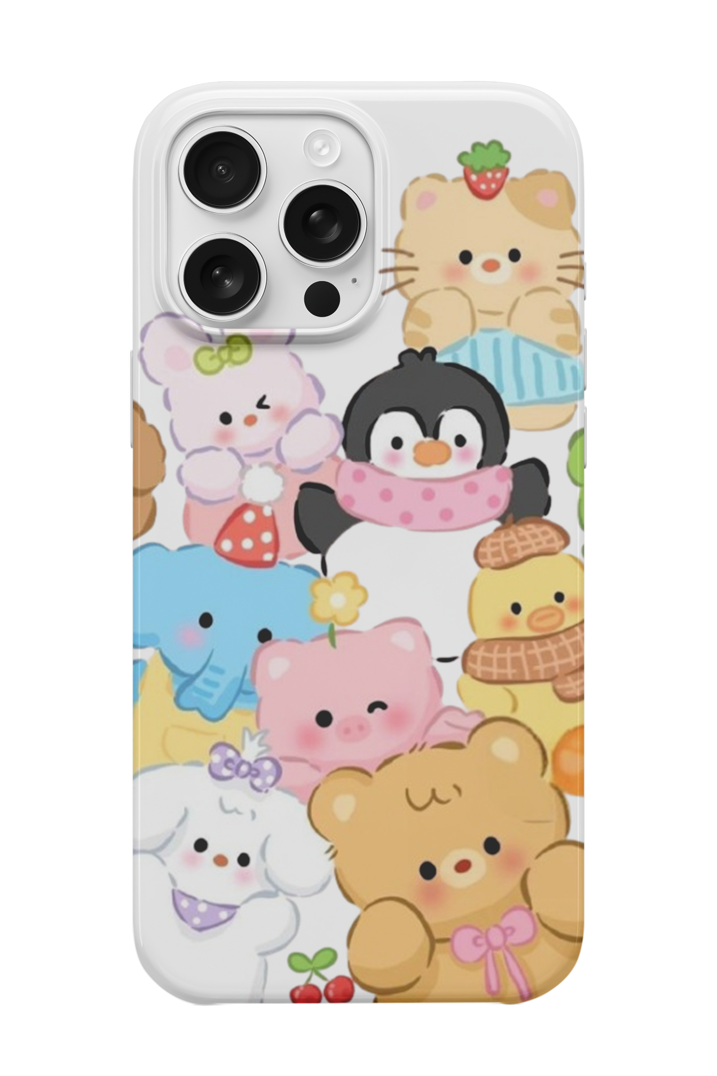 Cute Friends Club Telefon Kılıfı