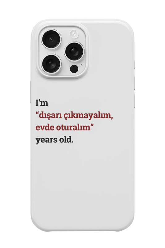 Evde Oturalım Telefon Kılıfı