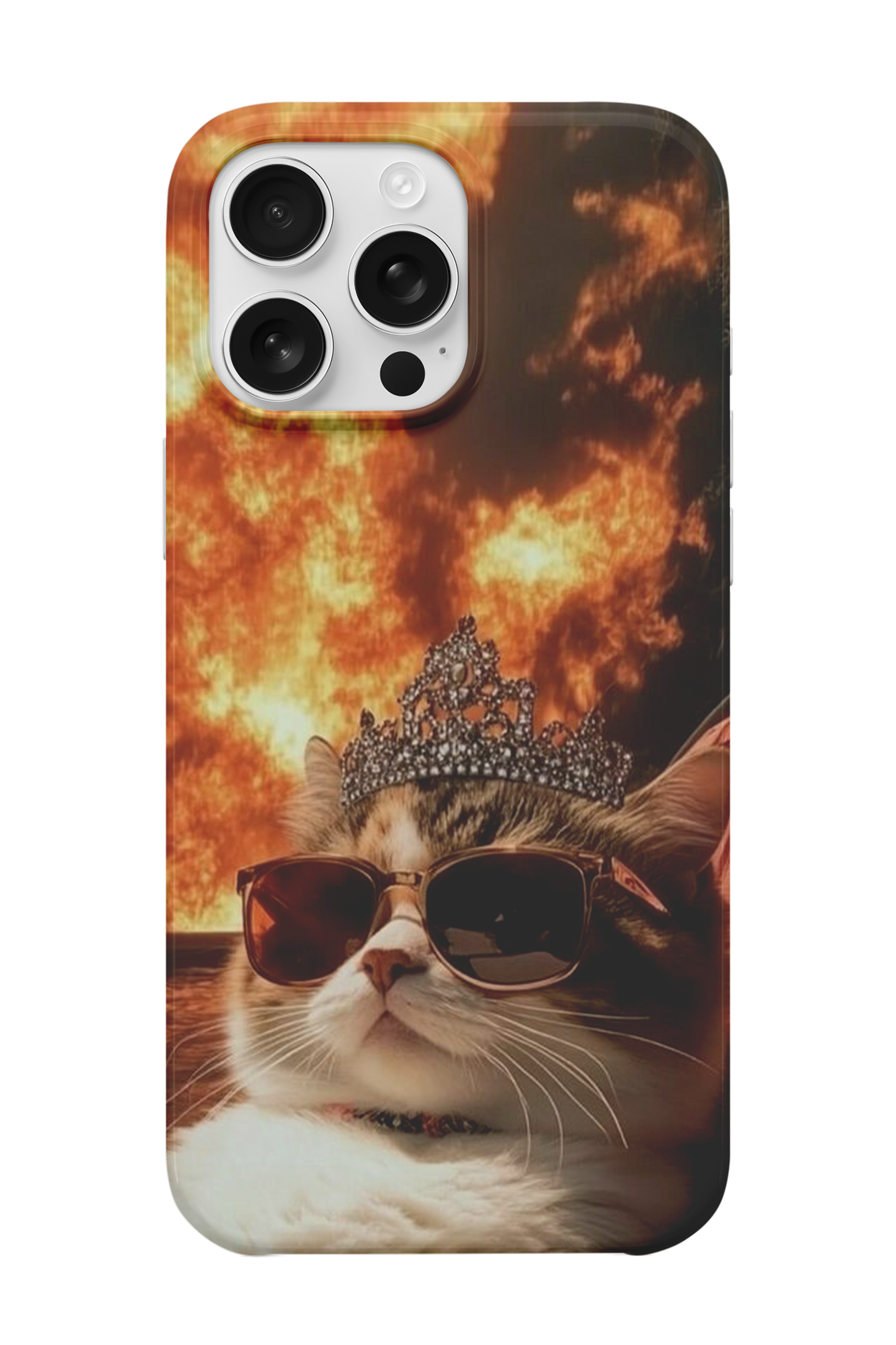Fire Cat Telefon Kılıfı