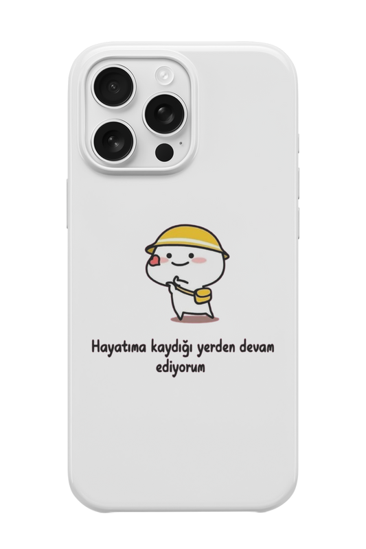 Hayatım Kaydı Telefon Kılıfı