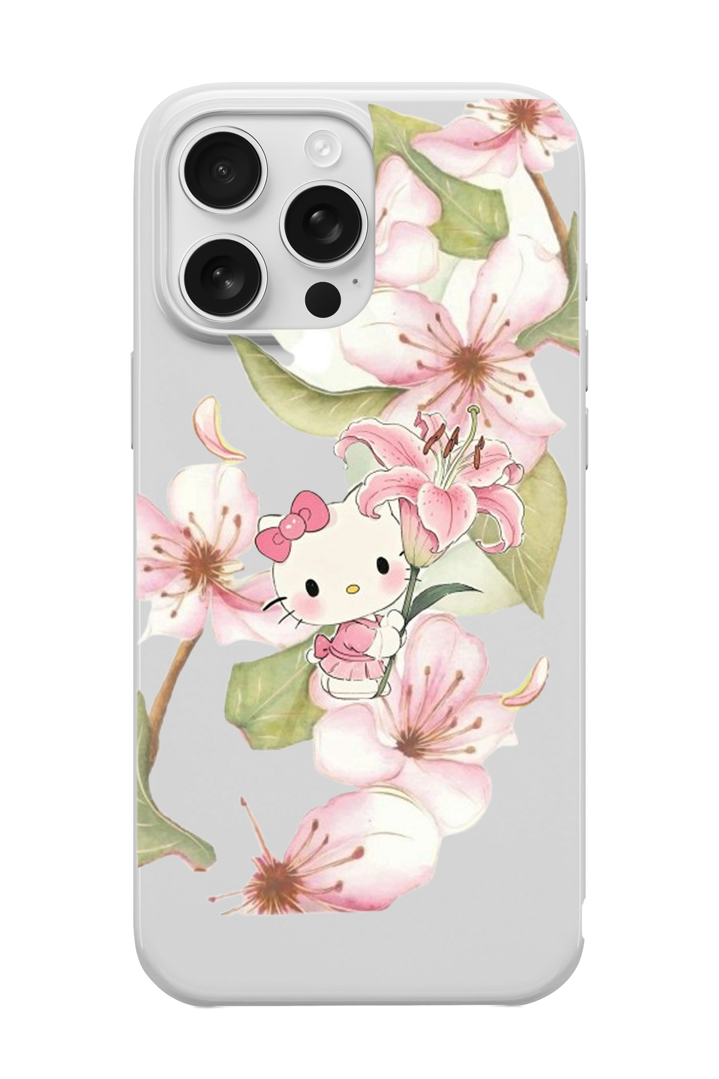 Hello Kitty Çiçek Telefon Kılıfı