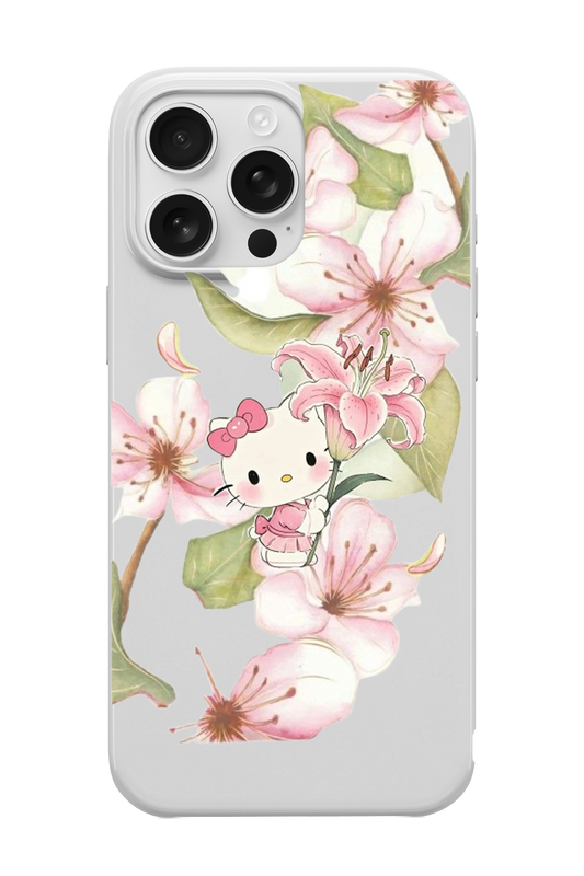 Hello Kitty Çiçek Telefon Kılıfı