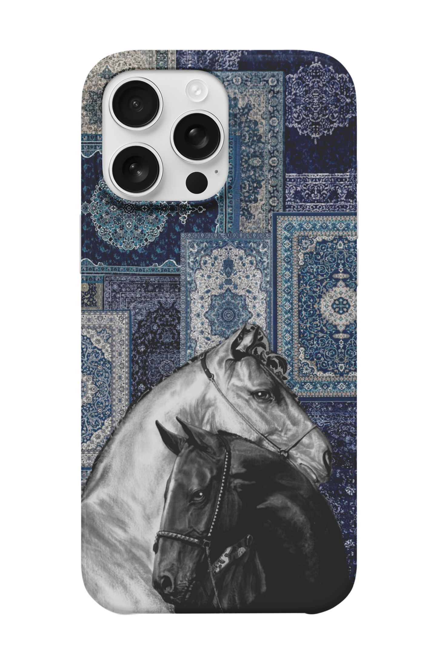 Horse Mavi Telefon Kılıfı