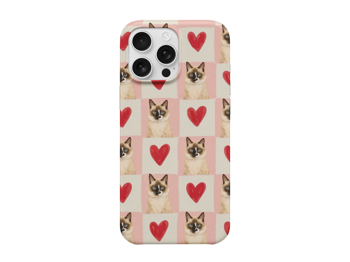 Kalpli Kedi Telefon Kılıfı