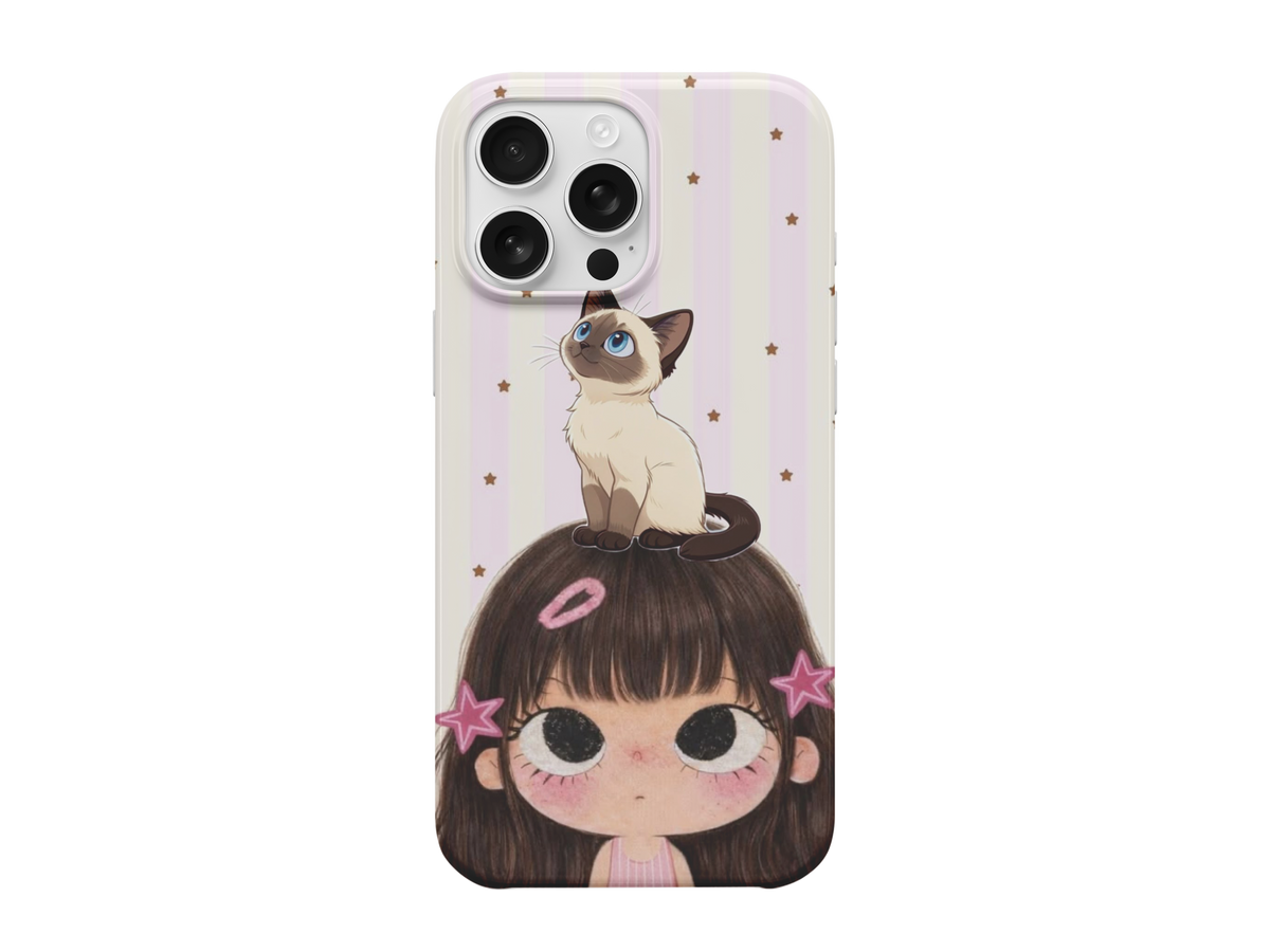 Kedi Kız Telefon Kılıfı