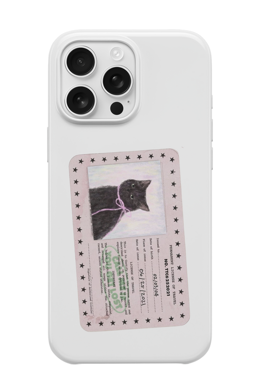 Kedi Pasaportu Telefon Kılıfı