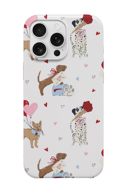 Köpek Kalp Telefon Kılıfı
