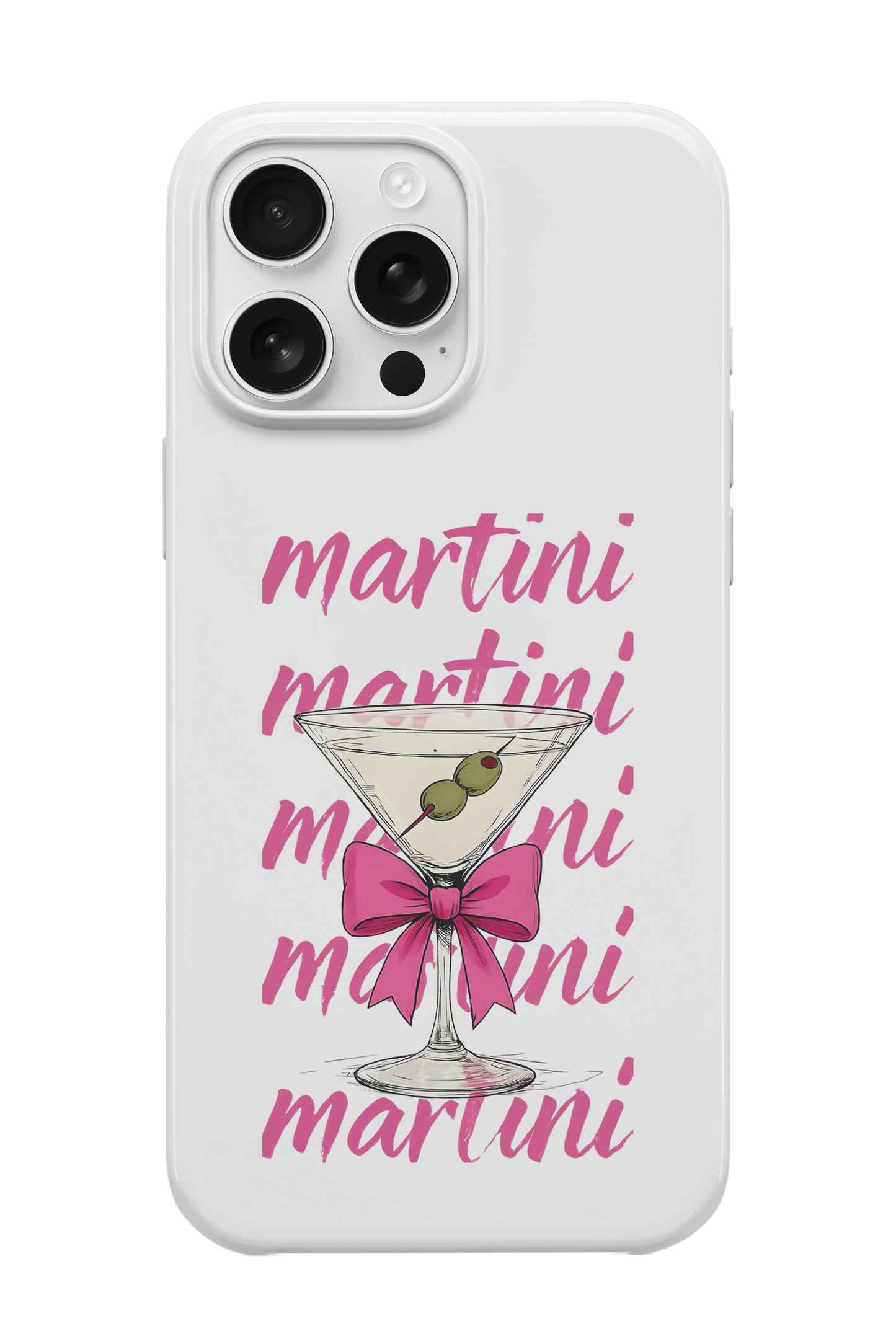 Kurdele Martini Telefon Kılıfı