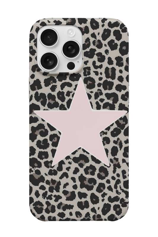 Leopar Pembe Telefon Kılıfı