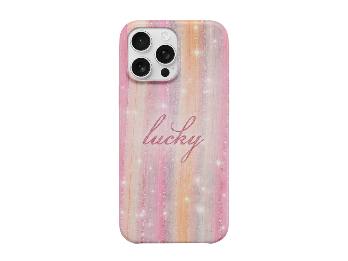 Lucky Işıltı Telefon Kılıfı
