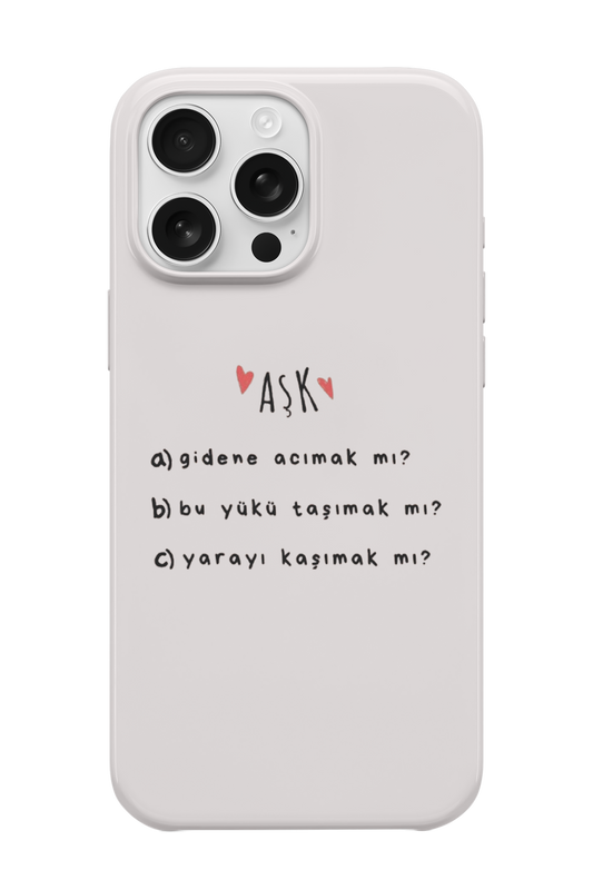 Aşk Seçenekleri Telefon Kılıfı