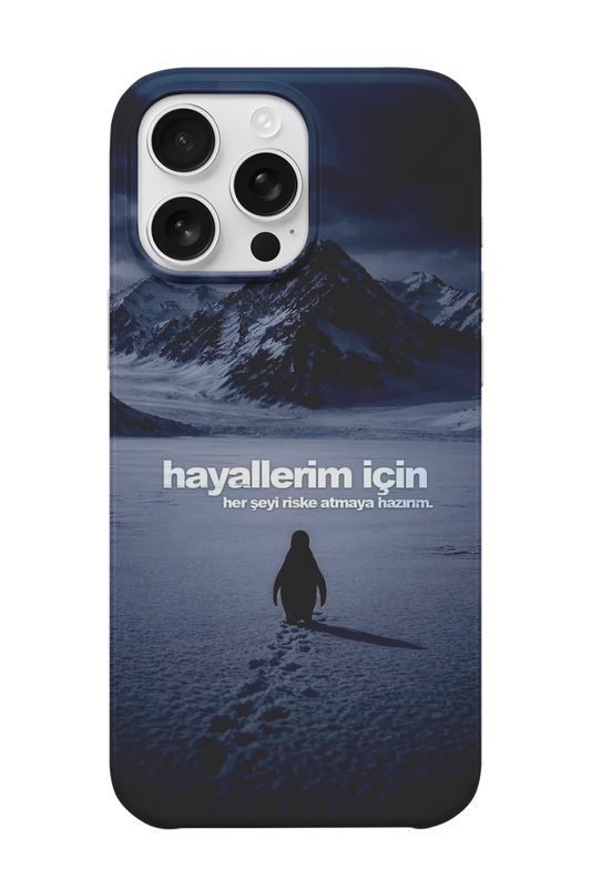 Üzgün Penguen Telefon Kılıfı